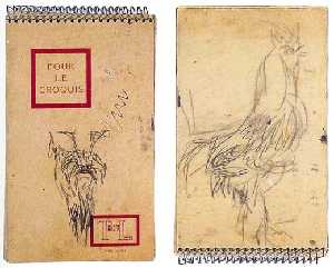 Cuaderno de dibujo de Pedro Flores