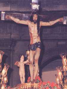 Cristo de la Sangre en el Mircoles Santo