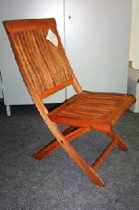 silla plegable