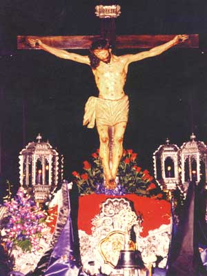 Santísimo Cristo del Refugio en el Jueves Santo
