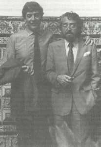 Jos Mara lvarez junto a Vargas Llosa[Jos Mara lvarez]