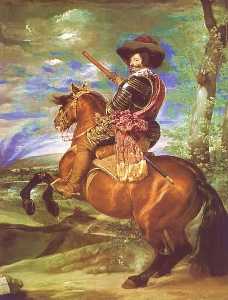 Gaspar de Guzmn, conde-duque de Olivares, en un lienzo de Velzquez