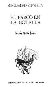 Portada del libro 'El barco en la botella' de Fernando Martn Iniesta