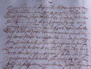 Documento Medieval alusivo al arroz de Calasparra