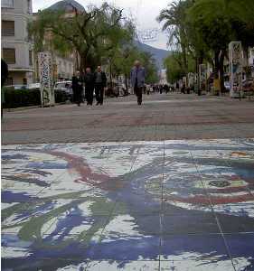 Pepe Lucas- Murales en el Paseo de Cieza