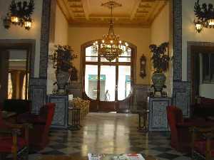 Hall de entrada al Casino de Cartagena