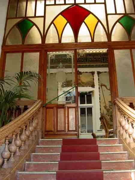 Casino Aguilas- Escalera interior. 