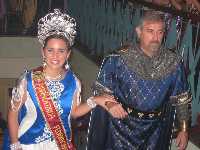 Abanderada Federacin 2004 y Embajador Cristiano[Moros y Cristianos de Murcia]