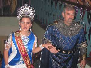 Abanderada Federacin 2004 y Embajador Cristiano[Moros y Cristianos de Murcia]