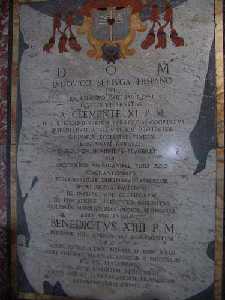 Tumba de Luis Belluga y Moncada en la iglesia de Santa Mara in Vallicella de Roma