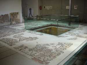 Mosaico romano de la Villa de los Cipreses [Jumilla-Historia] 
