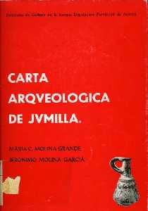 Carta Arqueol�gica de Jumilla (1973) [Jumilla_Jer�nimo Molina] Portada 