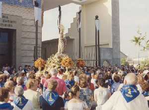  Traslado de la patrona desde la parroquia del Corpus [Archena_Fiestas del Corpus]
