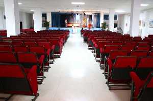 Interior del centro cultural. Teatro 