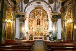Interior de la Iglesia de San Pablo de Abarn [Abarn_Historia]