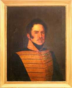 Retrato de un militar. A. Esquivel 