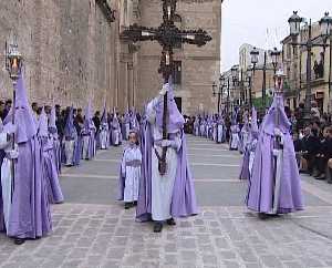 Capuchinos en la Solemne Procesin del Santo Entierro de Cristo 