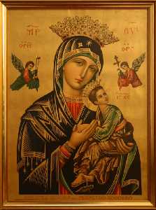 Virgen con el Niño, retablo Iglesia de San Antonio [Mazarrón_ Personaje_Domingo Valdivieso] 