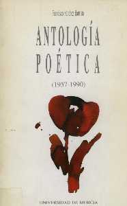 Portada de 'Antologa potica' 