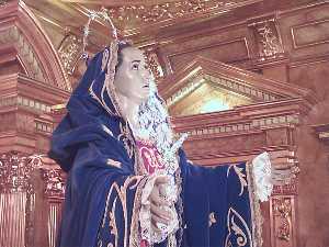Virgen de los Dolores de Juan Gonzlez Moreno (Aljucer)