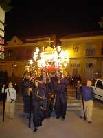 Cristo Yacente en las calles de Villanueva 