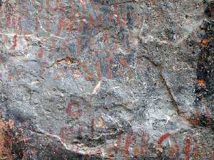 'Tituli Picti' de la Cueva Negra de Fortuna [Cueva Negra]