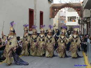 Mujeres en el desfile 