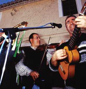 Actuacin de una de las cuadrillas [Caravaca_Fiesta Cuadrillas]