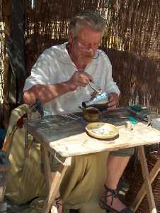 Artesana en el Mercado Medieval [Alcantarilla_Fiestas Mayo] 