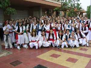 Grupo de Huertanos en las Fiestas 