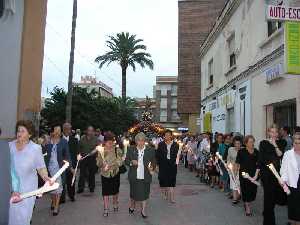 Procesin de la Virgen del Rosario 