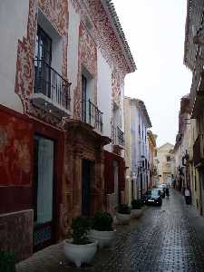 Fachada de La Casa Pintada de Mula [Cristbal Gabarrn]