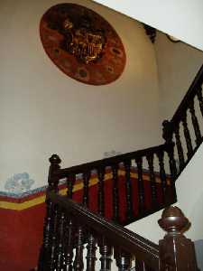Escalera de la Casa Pintada, Mula 