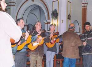 La Cuadrilla en la Iglesia 