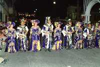 Caballeros y Damas del Ampurd�n en el desfile 