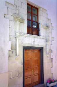 Detalle de la Entrada [Casa de Alarcos de Yecla]