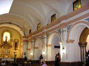 Interior de la Iglesia de Santa Catalina 