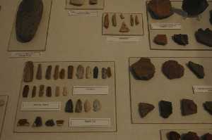 Piezas prehistóricas del Museo Arqueológico de Portmán (La Unión) 