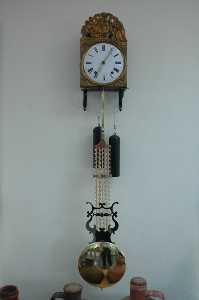 Reloj de pared [La Unin_Museo Etnolgico] 