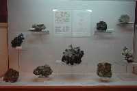 Muestra mineralgica del Museo 