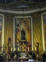 Vista en Detalle del Altar Mayor 