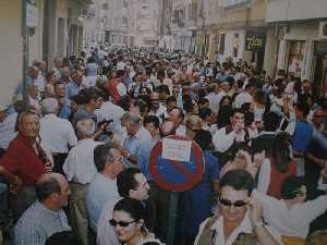 Las calles a rebosar 