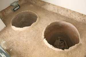 Boca de las tinajas soterradas [Pliego_Museo Alcazaba] 