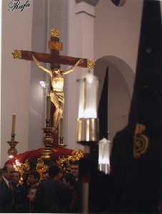 Trono del popular Cristo de los Mineros [La Unin_Semana Santa]