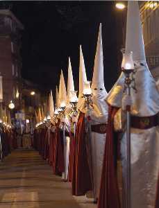 Cirios portados por los nazarenos [La Unin_Semana Santa]