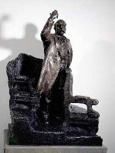  Estatua Emilio Castelar en su escao en el Congreso [San Pedro del Pinatar_Emilio Castelar]