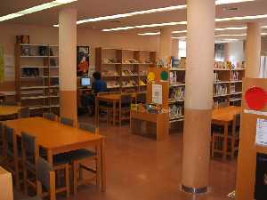 Biblioteca de la Casa de Cultura Francisco Rabal de guilas 