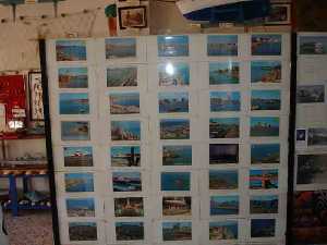  Panel con postales del Mar Menor 