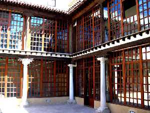 Patio interior del Palacio de los Musso Muñoz 