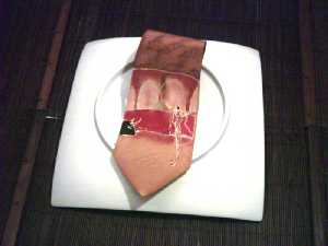 Corbata motivos taurinos